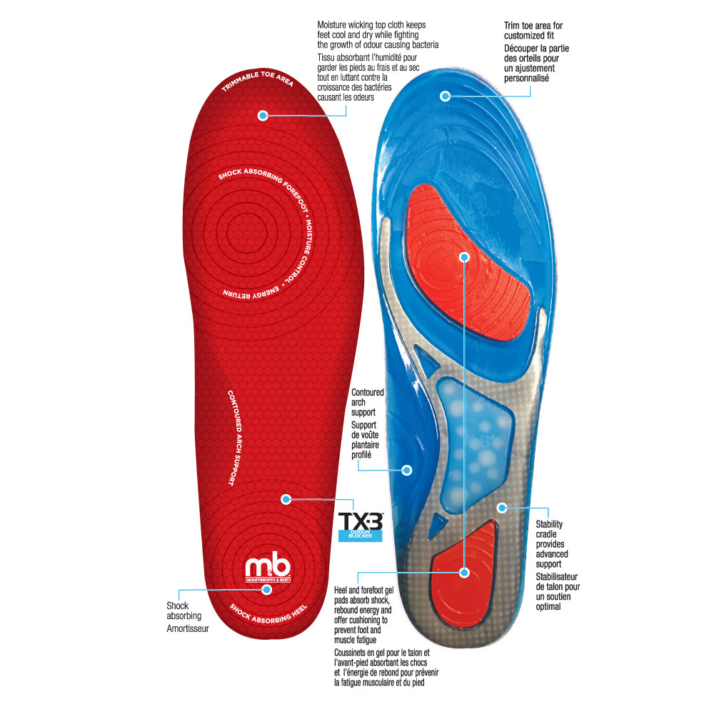 M&B Performance Gel Insole
