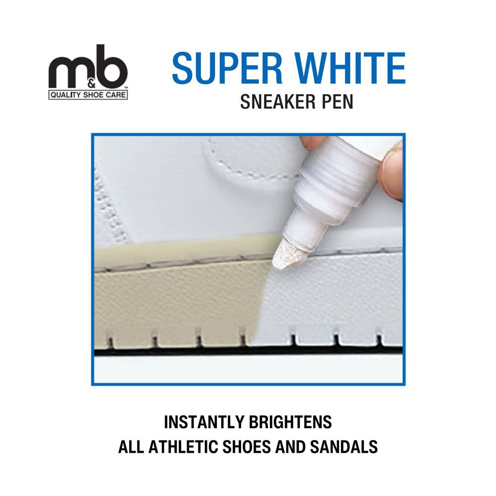 M&B SUPER WHITE SNEAKER PEN