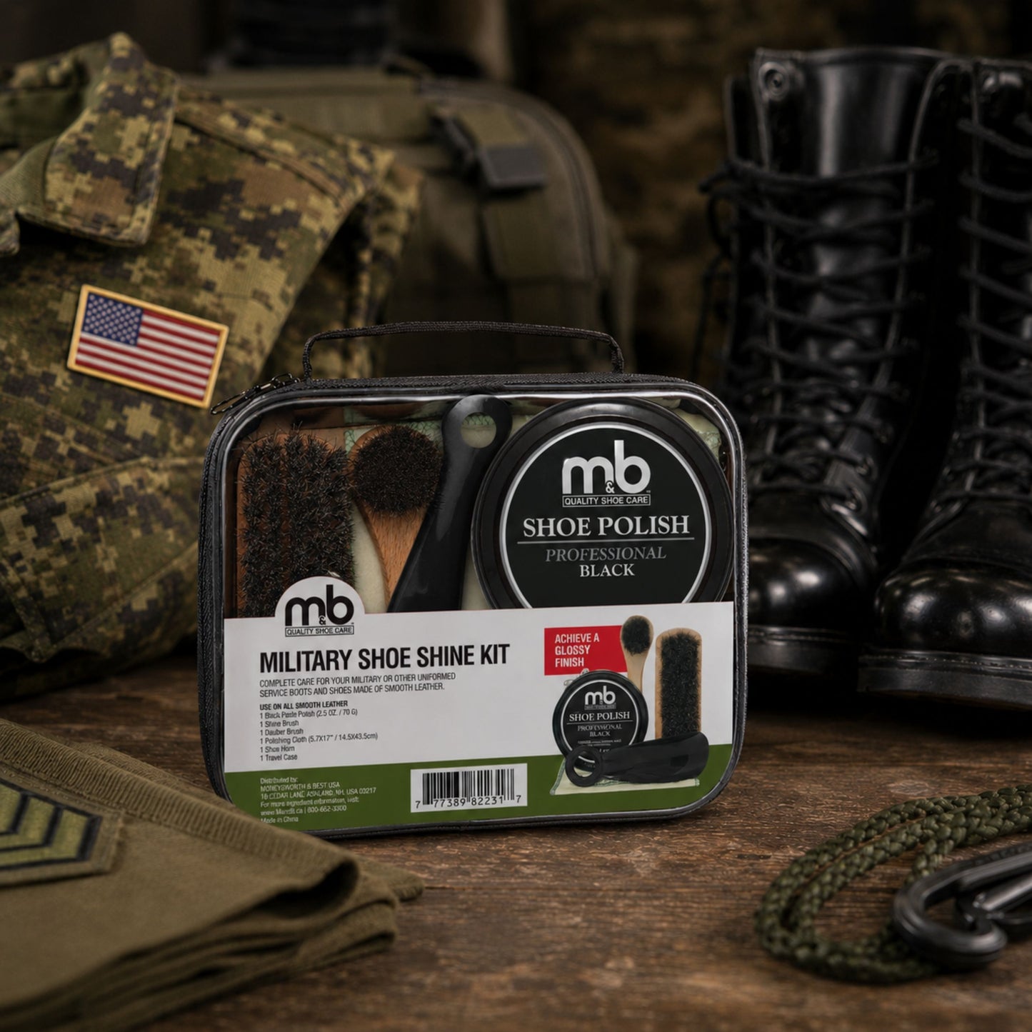 Military Shoe Shine Kit