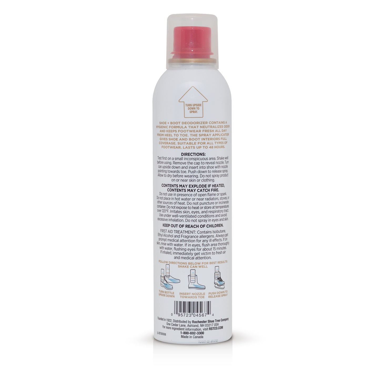 Rochester Shoe Deodorizer Spray