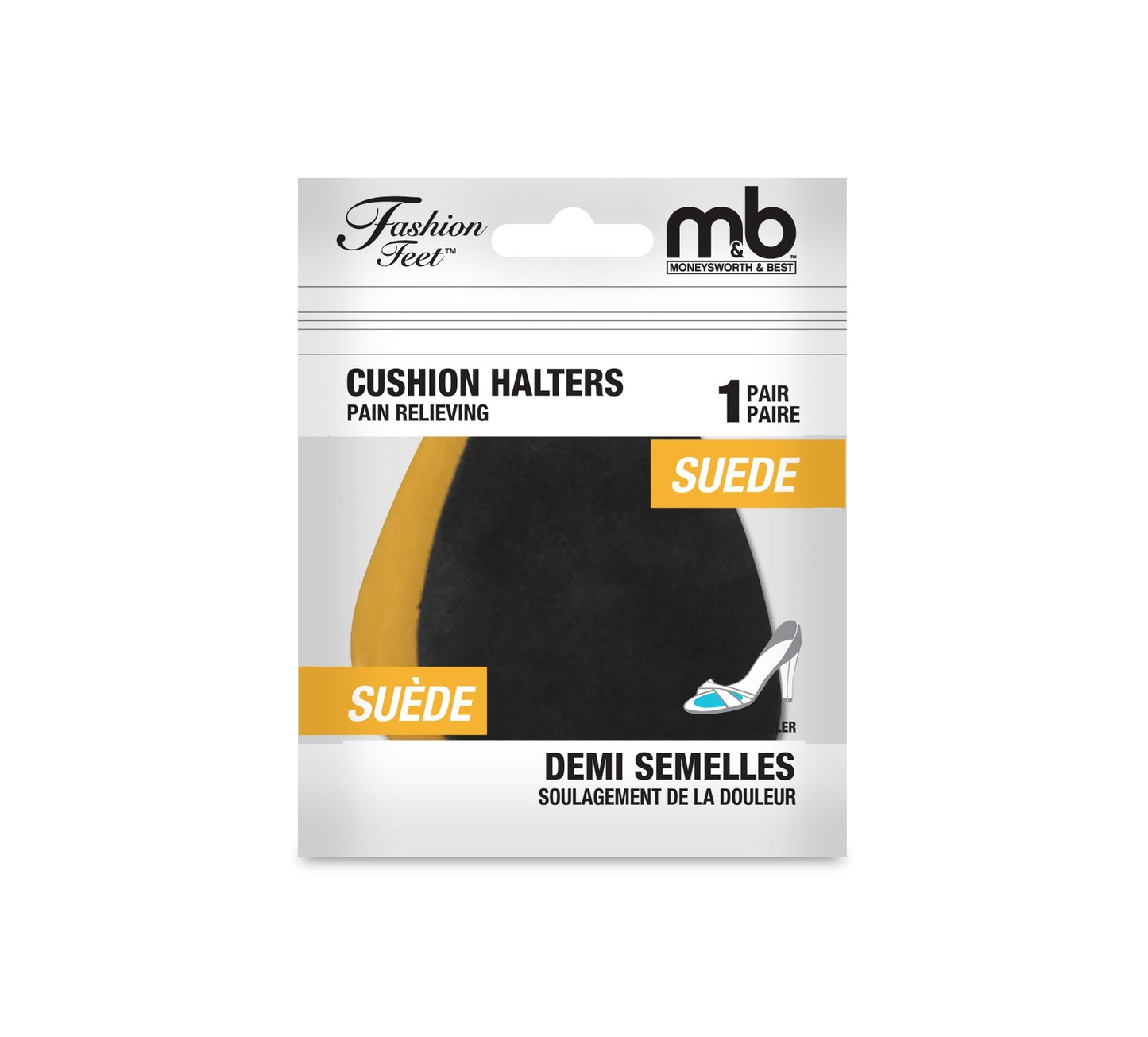 M&B Suede Cushion Halter