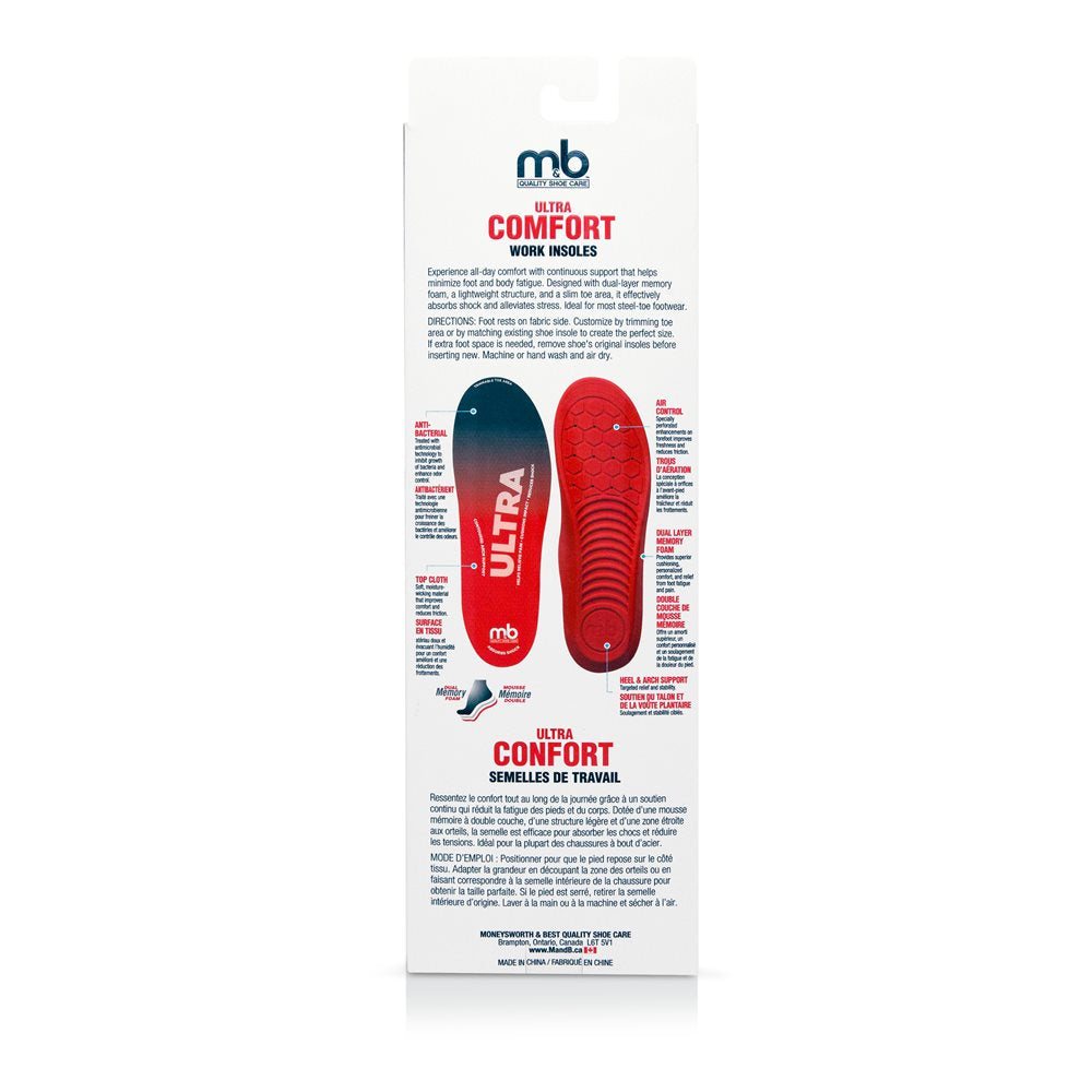 M&B ULTRA WORK COMFORT INSOLES