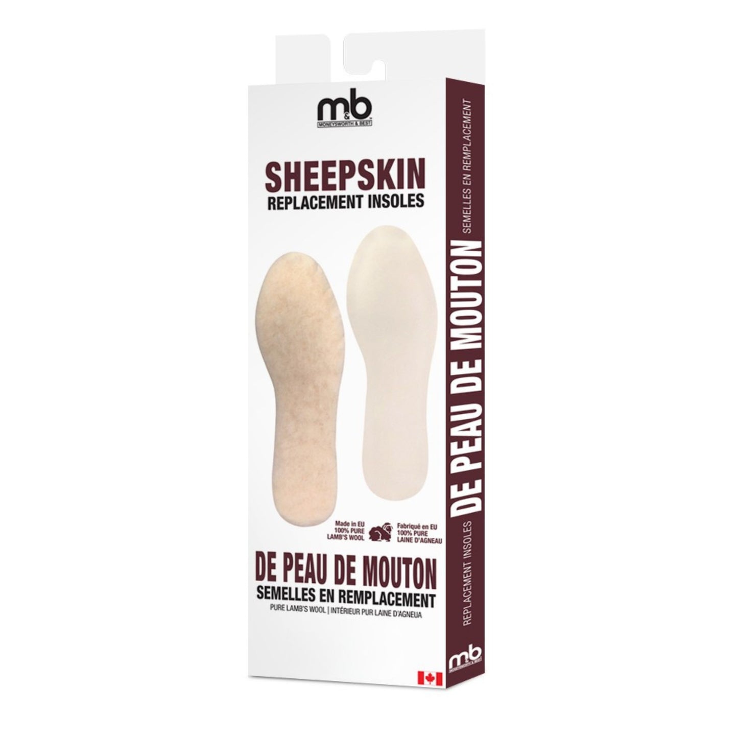 M&B Sheepskin Replacement Insole