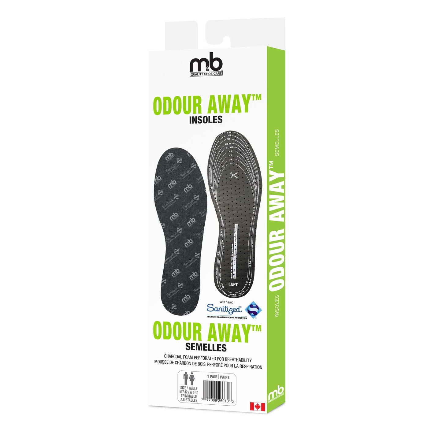 M&B Odor Away Insoles