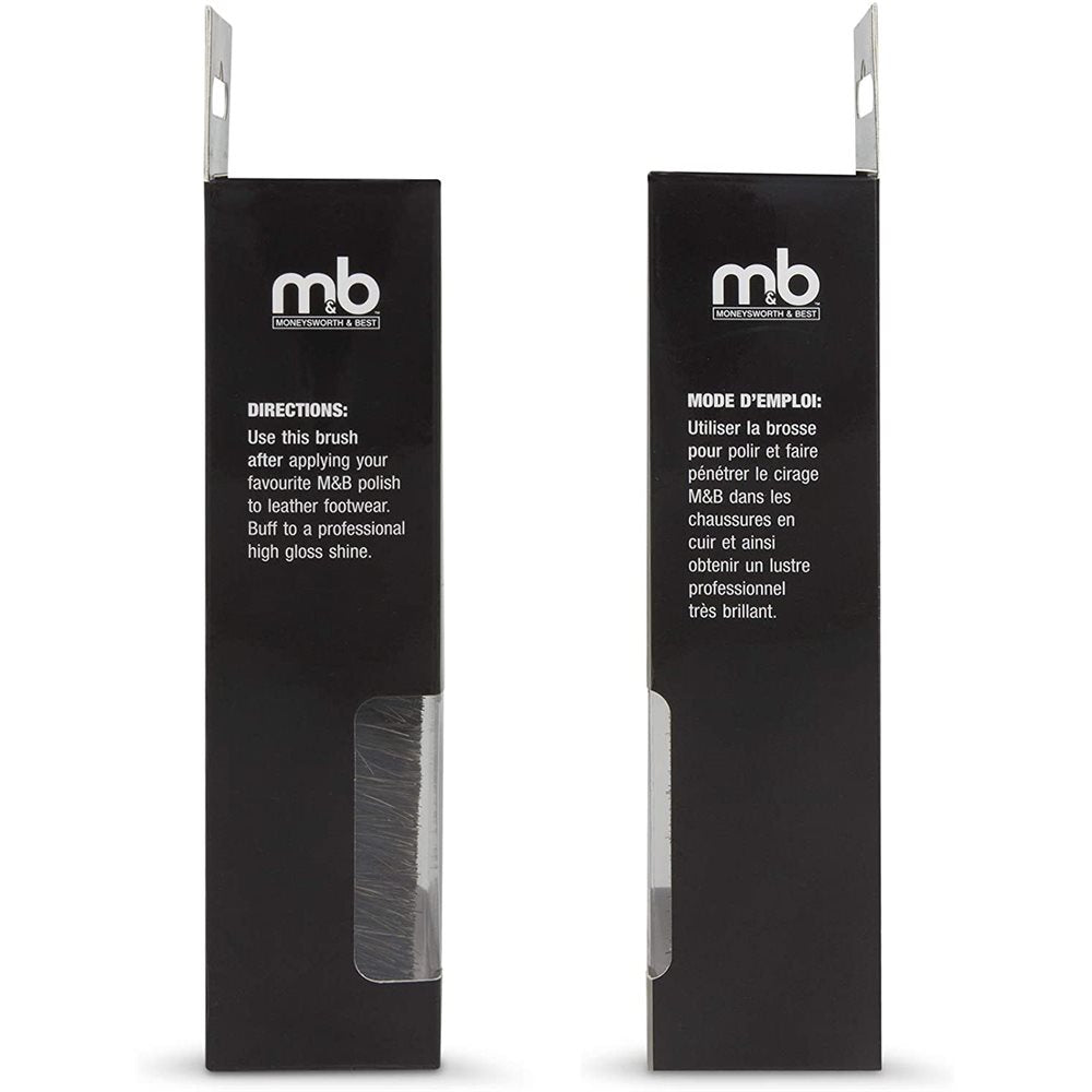 M&B Shoe Shine Brush (Travel Size)