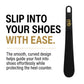 M&B Plastic Shoe Horn 10"