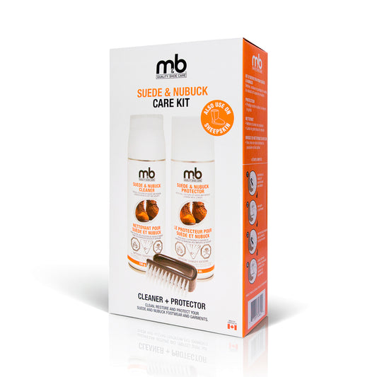 M&B Suede, Nubuck & Sheepskin Care Kit