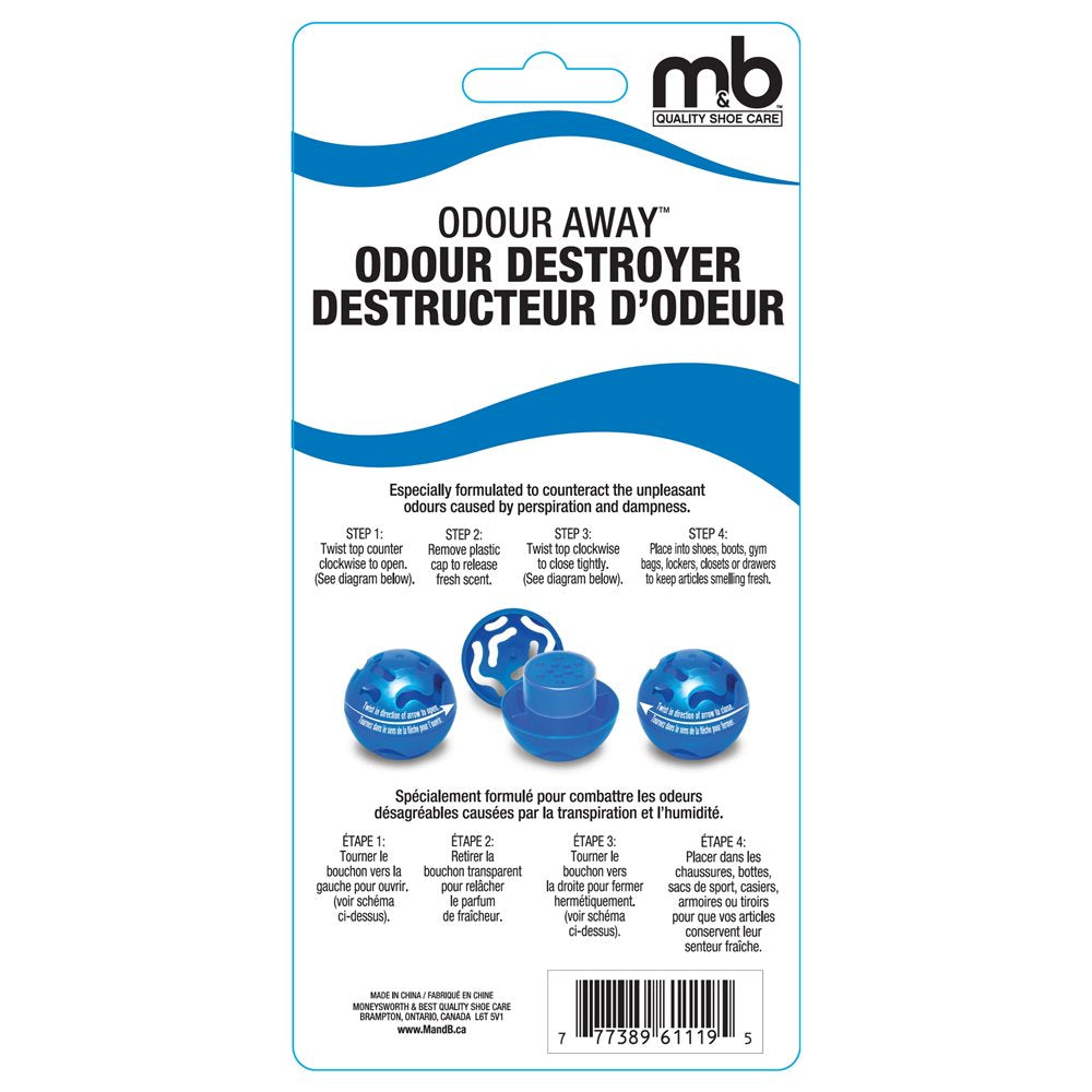 MB ODOUR AWAY™ ODOUR DESTROYER SPORT BALLS