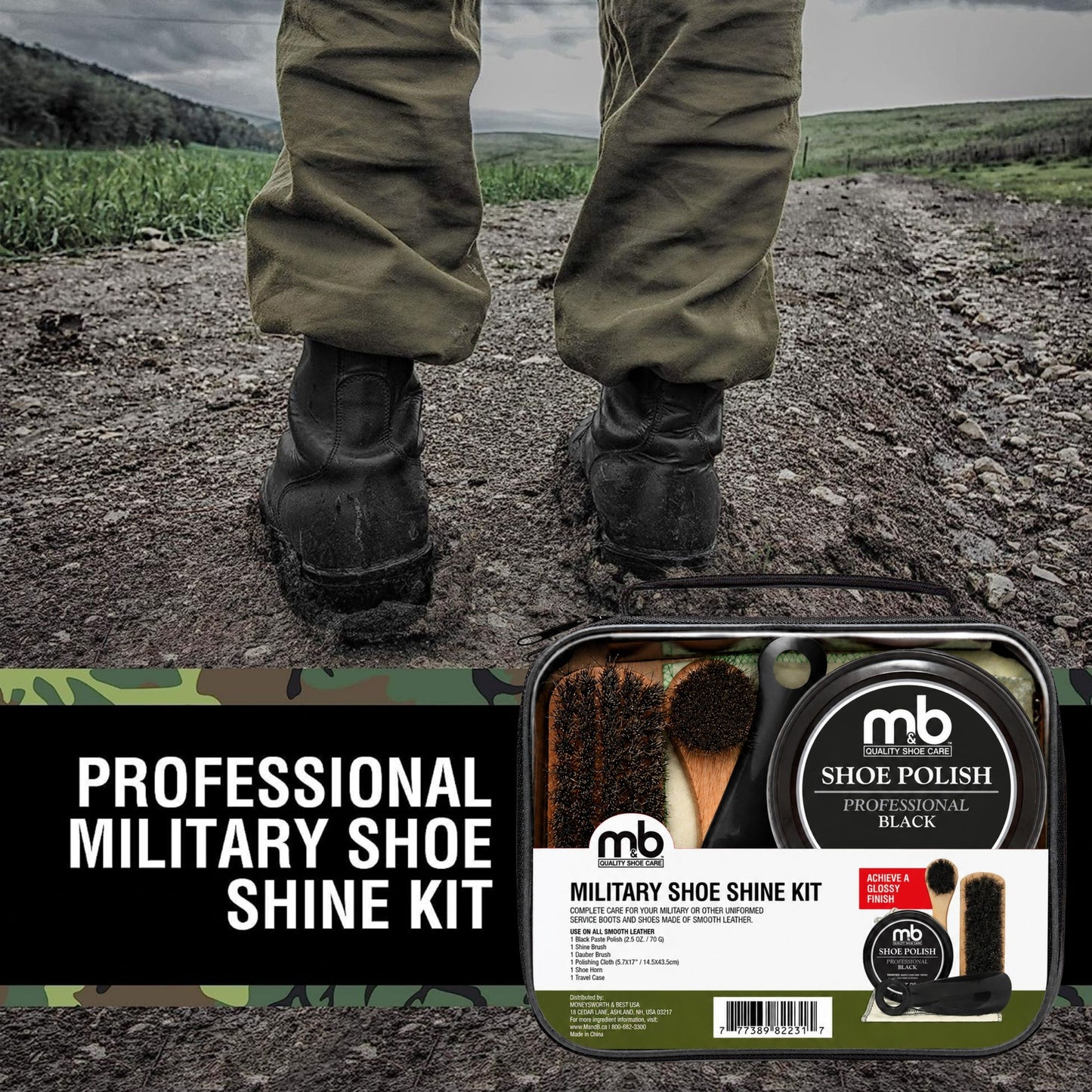 Military Shoe Shine Kit
