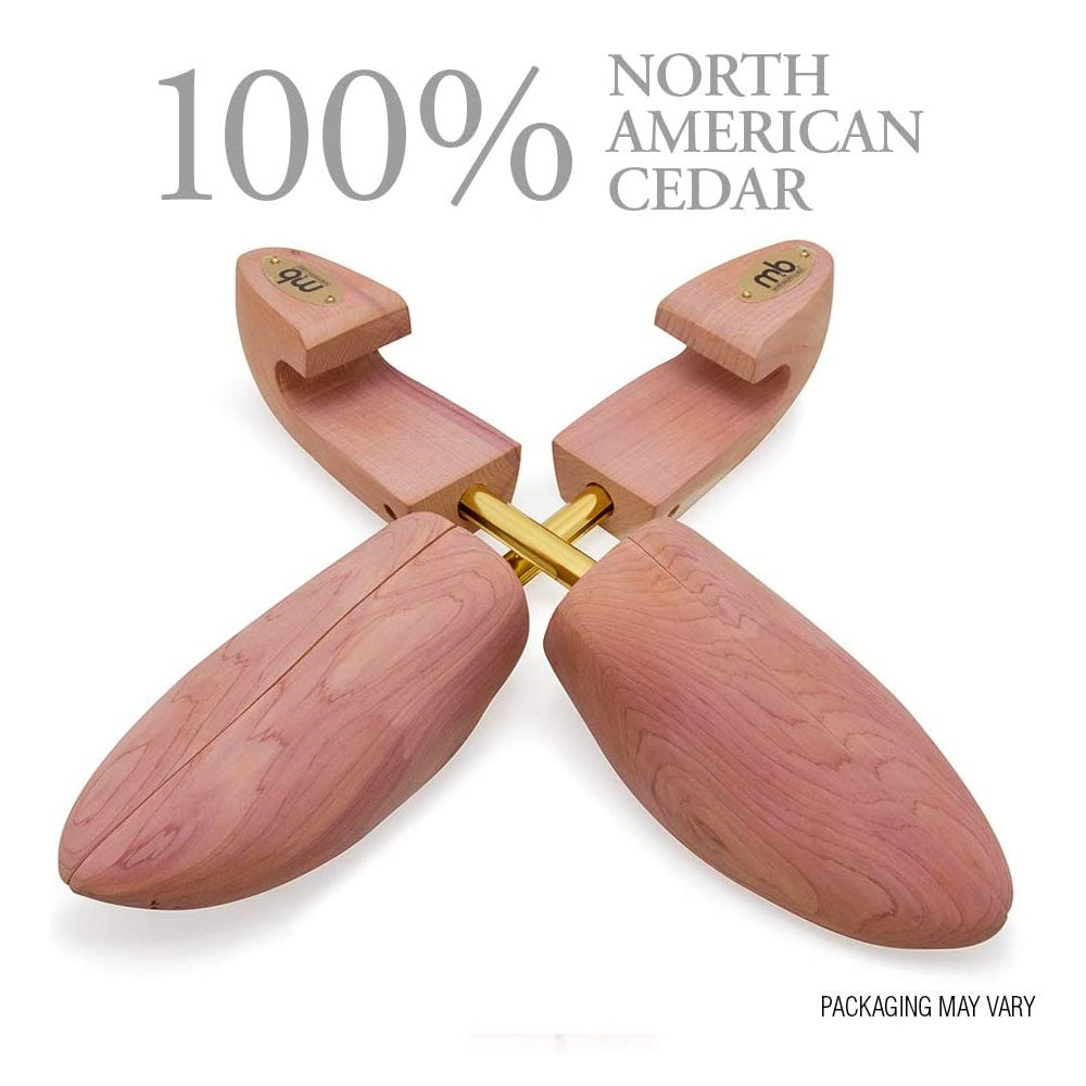 M&B Cedar Shoe Tree (Split Toe, Hook Heel)