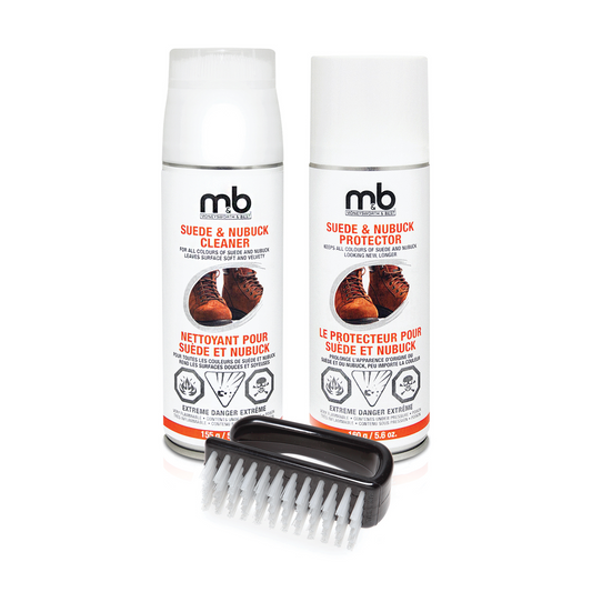 M&B Suede, Nubuck & Sheepskin Care Kit