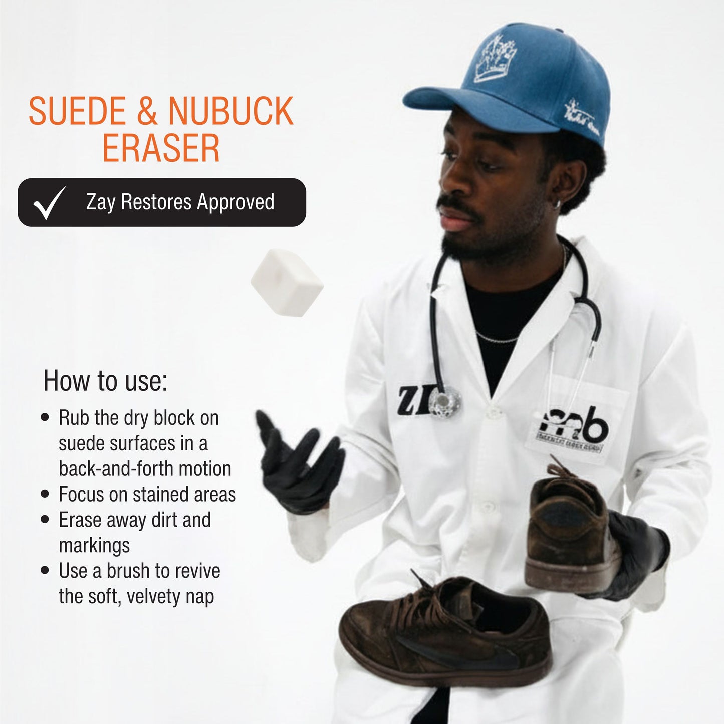 M&B Suede Dry Cleaning Kit