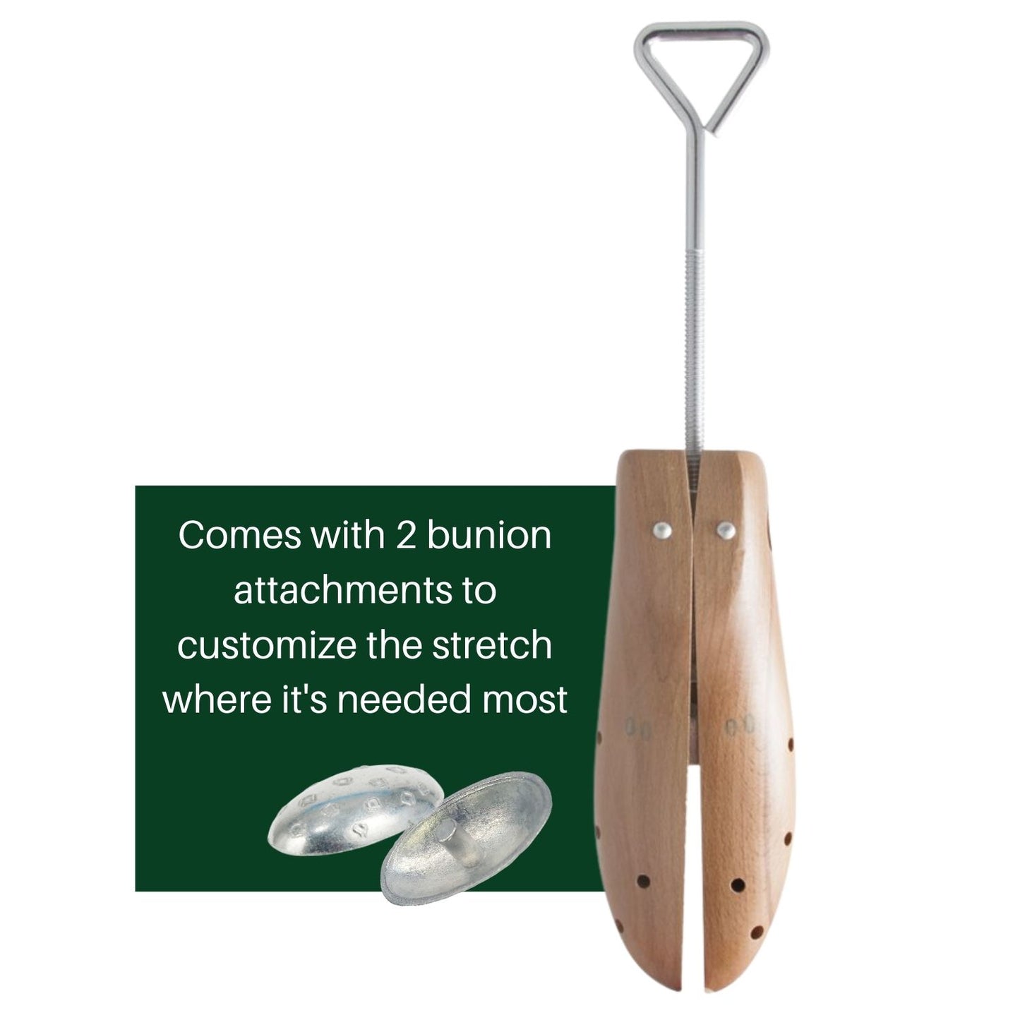 M&B Wooden One-Way Shoe Stretcher