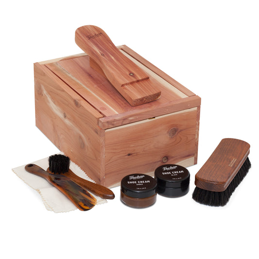 Florsheim Cedar Shoe Shine Kit