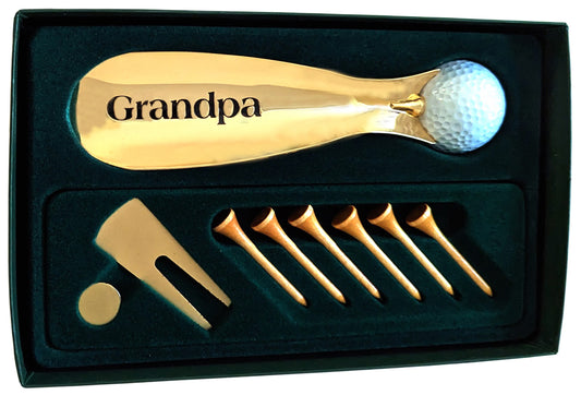 Grandpa Putter Shoe Horn Golf Kit